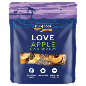 Przysmaki dla psa Fish4Dogs Apple Fish Wraps