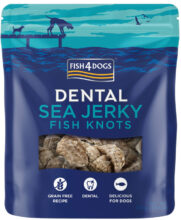 Przysmaki dentystyczne dla psa Fish4Dogs Sea Jerky Fish Knots
