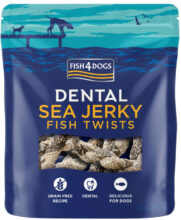Przysmaki dentystyczne dla psa Fish4Dogs Sea Jerky Fish Twists
