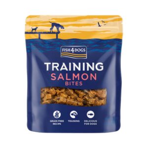 Przysmaki treningowe dla psa Fish4Dogs Puppy Salmon Bites w 100% z łososia