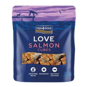 Przysmaki dla psa Fish4Dogs Salmon Cubes